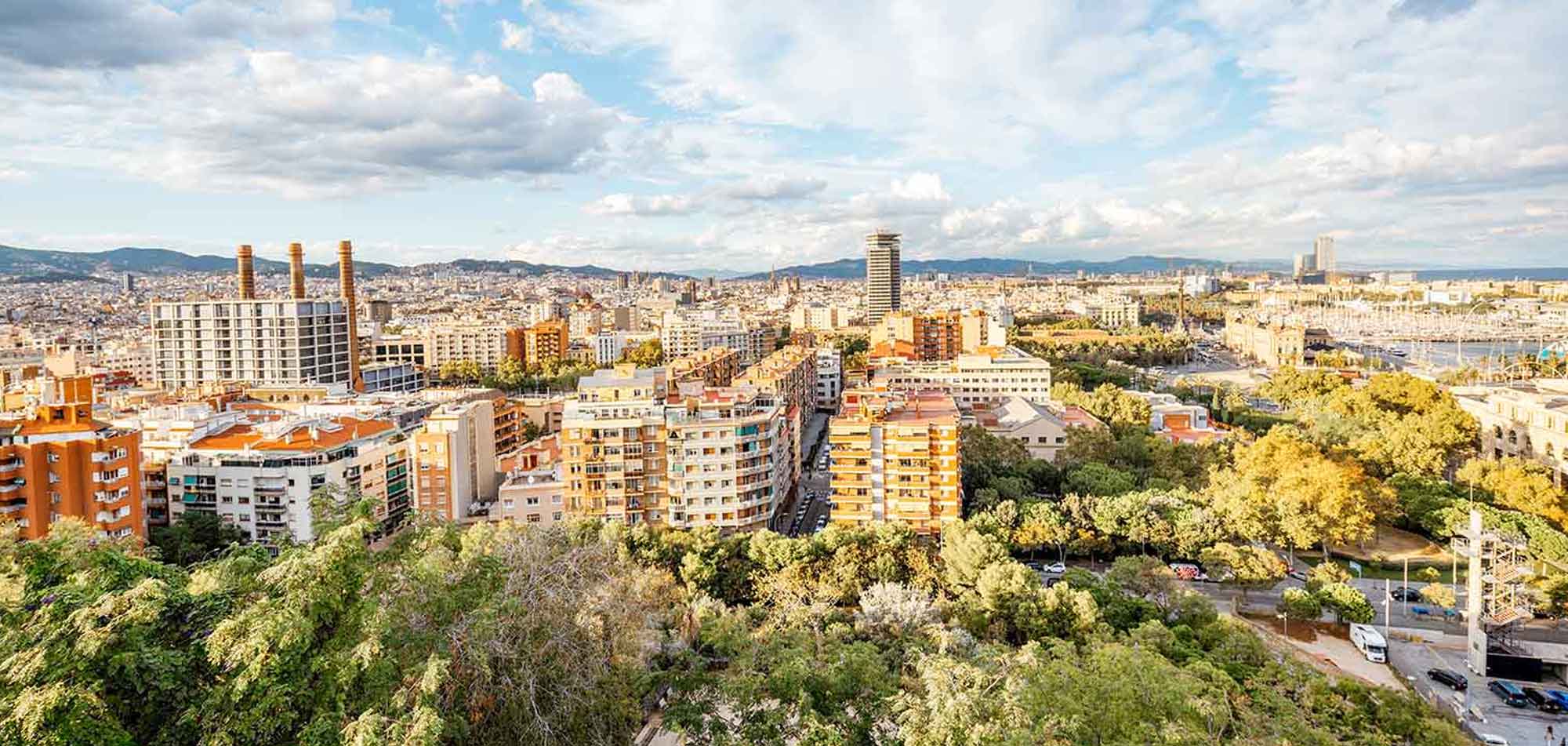 barcelona skyline