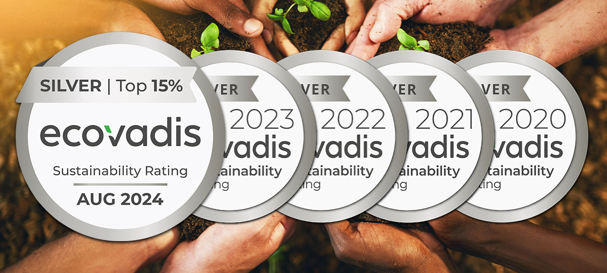 TFS HealthScience Earns Fifth Consecutive Silver Rating from EcoVadis for Sustainability Excellence