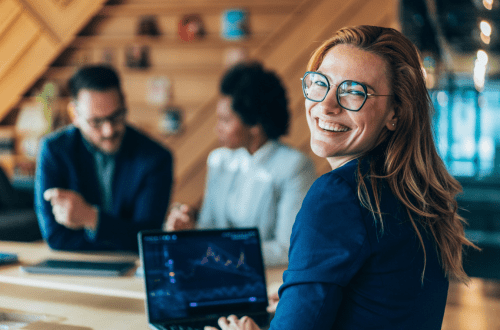 an image of 3 people in an office setting to represent employees from Top CROs